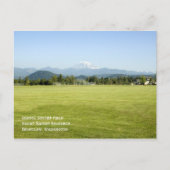 Rainier Soccer Field Postcard Postkarte (Vorderseite)