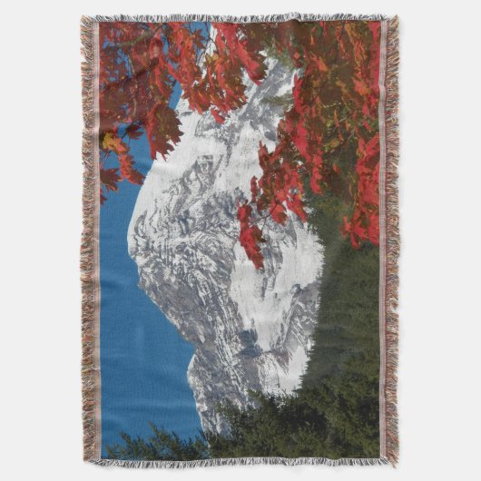 Rainier und Herbstleaf Farben Decke (Vorderseite Vertikal)
