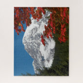 Rainier und Herbstleaven Puzzle (Vertikal)