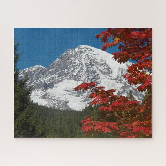 Rainier und Herbstleaven Puzzle (Horizontal)