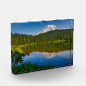 Rainier und Reflection Lake Fotoblock (Links)