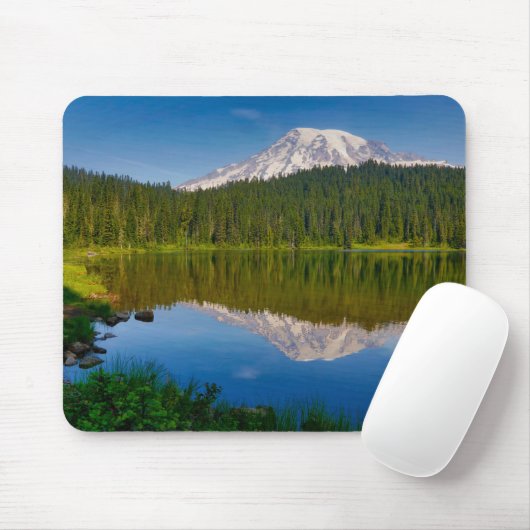 Rainier und Reflection Lake Mousepad (Mit Mouse)