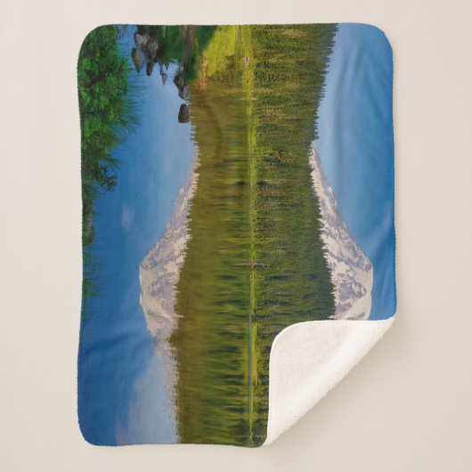 Rainier und Reflection Lake Sherpadecke (Vorderseite)