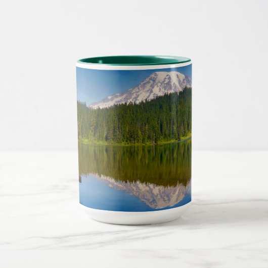 Rainier und Reflection Lake Tasse (Zentrum)