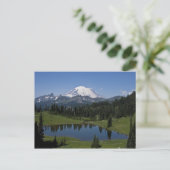 Rainier und Tipsoo Postcard Postkarte (Stehend Vorderseite)