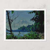 Rainier vom Strand von Owen Postkarte (Vorderseite)