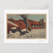 Rainier, WA - Paradise Inn Postkarte (Vorderseite)