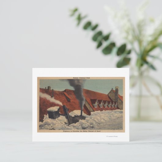 Rainier, WA - Paradise Inn Postkarte (Stehend Vorderseite)