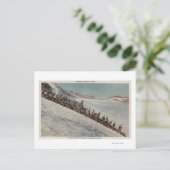 Rainier, WA - Reihe von Personen Postkarte (Stehend Vorderseite)