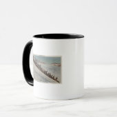 Rainier, WA - Reihe von Personen Tasse (Vorderseite Links)