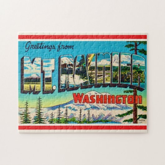 Rainier Washington 11x14 Puzzle (Horizontal)