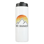 Rainier Washington Retro Thermosbecher (Vorderseite)