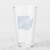 Rainier Washington Wood Grain Glas (Rückseite)