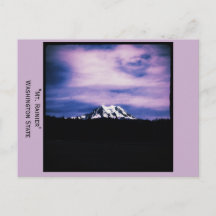 Rainier, Washinton Staat Postcard