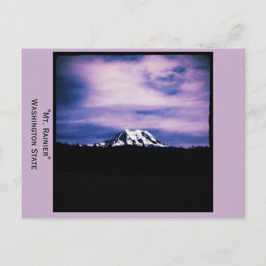 Rainier, Washinton Staat Postcard Postkarte (Vorderseite)