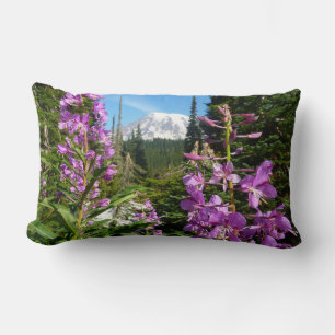 Rainier zwischen Lila Phlox-Blume Lendenkissen