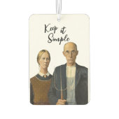 Raining love artsy autolufterfrischer (Rückseite)