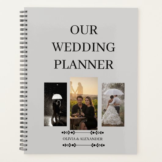 Rainlight Hochzeitsplaner Planer (Vorderseite)