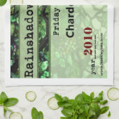 Rainshadow-Weinberg-Chardonnay-Geschirrtuch Handtuch (Gefaltet)