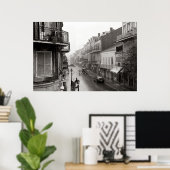 RainSweet Royal Street New Orleans Art Print Poster (Heimbüro)