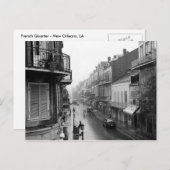 RainSwept Royal Street New Orleans Postcard Postkarte (Vorne/Hinten)