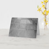 Rainwash - noir, Karte (Gelbe Blume)