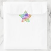 Rainwave Ultraluxus : Stern-Aufkleber (Tasche)