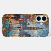 Rainy Abend in London Case-Mate iPhone Hülle (Rückseite (Horizontal))