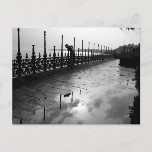 Rainy Abend Postkarte (Vorderseite)