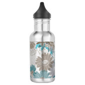 Rainy Blooms Coffee Tasse Edelstahlflasche (Links)