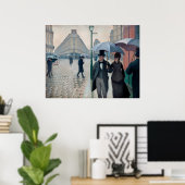 Rainy Day (1877) Poster (Heimbüro)