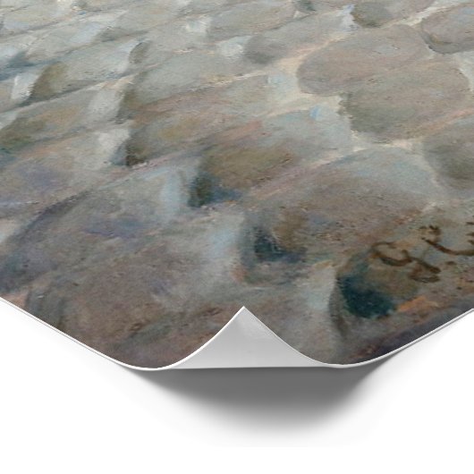 Rainy Day (1877) Poster (Ecke)