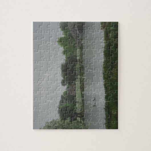 Rainy Day am Lake Jigsaw Puzzle (Vertikal)