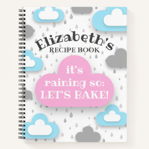 Rainy Day Baking Notizblock