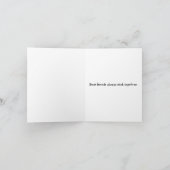 Rainy Day Best Friend Card Karte (Innenseite)