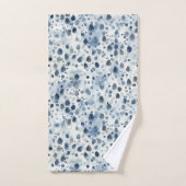 Rainy Day Blue Badhandtuch Set (Handtuch)