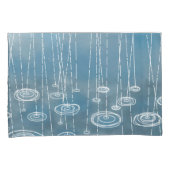 Rainy Day Blue Weather Kissenbezug (Vorderseite-Rechts)