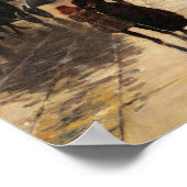 Rainy Day, Boston, Childe Hassam Poster (Ecke)