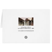 Rainy Day, Boston, Frederick Childe Hassam (Rückseite Horizontal)