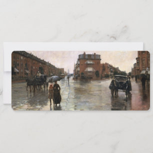 Rainy Day, Boston, Frederick Childe Hassam