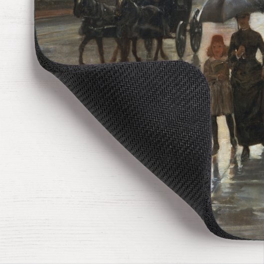 Rainy Day, Boston, Frederick Childe Hassam Mousepad (Ecke)