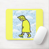 Rainy Day Boy Mousepad (Mit Mouse)