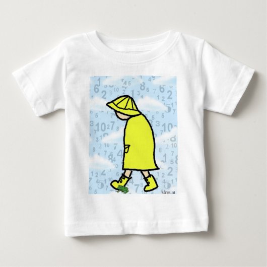 Rainy Day Boy Säugling Shirt (Vorderseite)