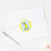 Rainy Day Boy Sticker (Umschlag)