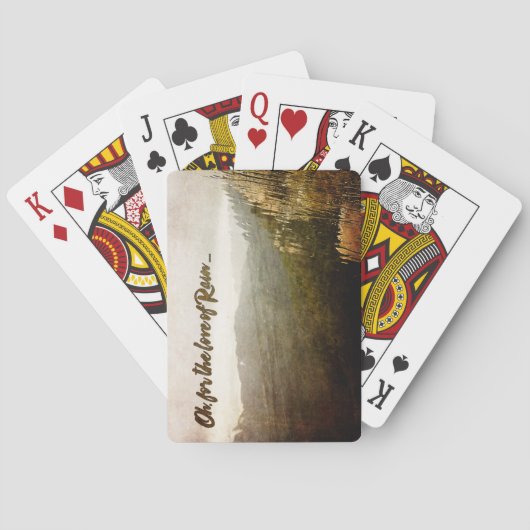 Rainy Day Cards Spielkarten (Rückseite)