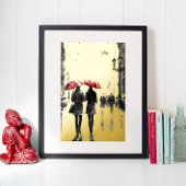 Rainy Day Downtown Foliendrucke