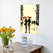 Rainy Day Downtown Foliendrucke (Ablage(Küche))