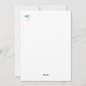 Rainy Day Feiertagskarte (Rückseite)