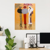 RAINY DAY FRIENDS POSTER (Heimbüro)