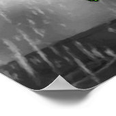 Rainy Day Frosch Print Poster (Ecke)